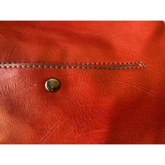 Red Handbag Nine West Faux Leather Shoulder Bag - Picture 4 of 12